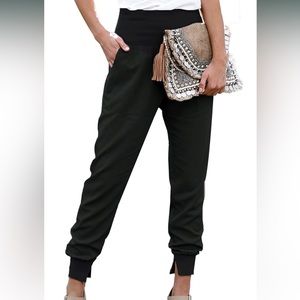 B XTRA BOUTIQUE Women's Modern Fashion Joggers | 95% Polyester & 5% Spandex